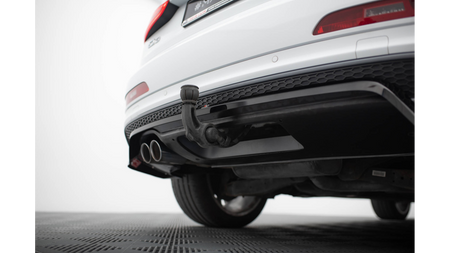Splitter Audi Q3 S-line 8U Tył Środkowy z Dyfuzorem