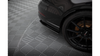 Splitter Audi RS3 8V Facelift Rear Side Street Pro Black-Red