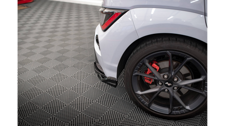 Splitter Hyundai Kona N Mk1 Tył Boczne Gloss Black v.2