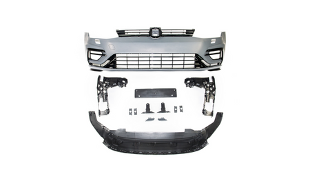 Zderzak Volkswagen Golf 7 Facelift Przód SRA Grill USZKODZONY