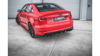 Diffuser Audi S3 8V Rear Valance Gloss Black