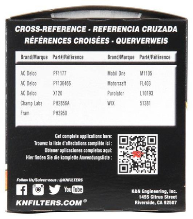 K&N Oil FilterHP-1005