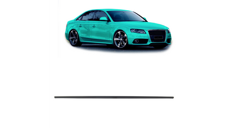 Spoiler Audi A4 B8 Lip Matt Black