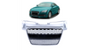 Grill Audi TT 8J Silver & Gloss Black