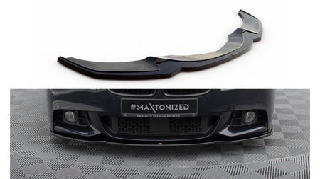 Splitter BMW 5 F10 F11 M-Pack przód v.2 Gloss Black