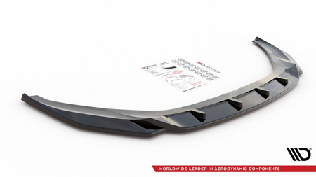 Splitter Audi A7 C8 Front v.1 Gloss Black