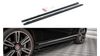 Diffuser Bentley Continental GT II V8 S Side Skirts Gloss Black