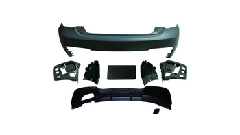 Bumper BMW 1 F20 F21 Rear with Diffuser