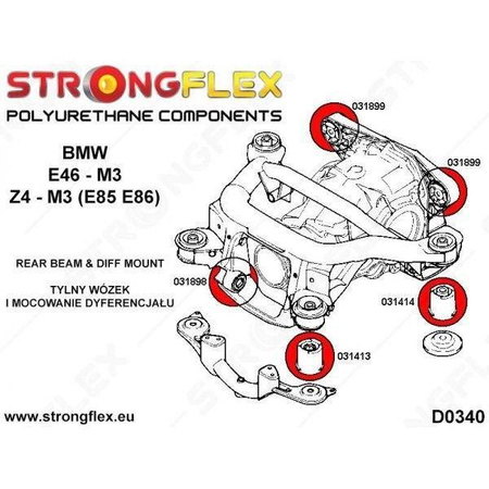 Full suspension bush kit