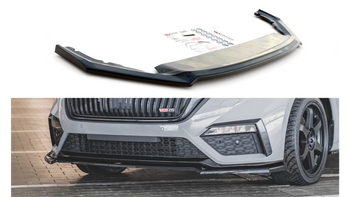 Splitter Skoda Octavia IV RS przód v.4 Gloss Black