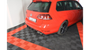 Splitter Volkswagen Golf 7 Facelift R Variant Tył Boczne v.1 Gloss Black