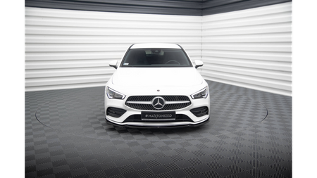 Splitter Mercedes-Benz CLA A35 AMG C118 Front v.1 Gloss Black