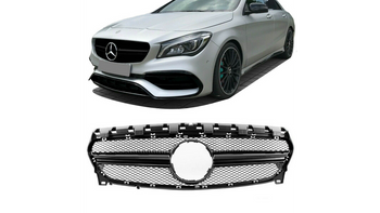 Grill Mercedes-Benz CLA C117, X117 Facelift Black A-Type