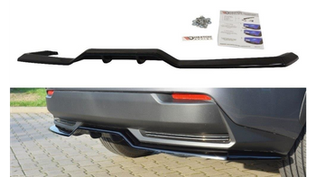 Splitter Lexus NX I H Rear Central with Diffuser Gloss Black