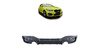 Diffuser BMW 1 F20 F21 Facelift Rear Gloss Black