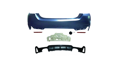 Bumper BMW 4 F32 F33 F36 Rear with Diffuser