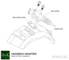 Adapter skrzyni biegów Toyota  JZ 1JZ 2JZ - Mazda RX-8