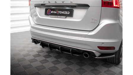 Diffuser Volvo XC60 R-Design I Facelift Rear Street Pro Red