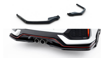Splitter Honda Civic Sport Mk 10 Rear Central
