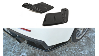 Splitter Mitsubishi Lancer Evo X Rear Side (without diffuser) Gloss Black