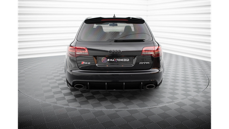 Dyfuzor Audi RS6 C6 Tył Street Pro Black-Red