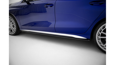 Dokładka Audi A3 S-Line S3 8Y Facelift Progi Street Pro Black