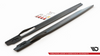 Diffuser BMW X6 G06 F96 M-Pack Side Skirts Gloss Black