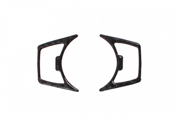 Carbon wrap headlight control panel Ford Mustang 15-19