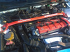 Front upper strut bar Honda Prelude III 3 Black