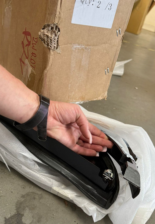 Side Steps Land Rover Range Rover III L322 Aluminium DAMAGED