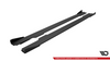 Diffuser Audi A5 8T Facelift Side Skirts Street Pro Black-Red + Gloss Flaps