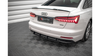 Dyfuzor Audi A6 C8 Tył Street Pro Red