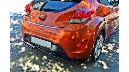 Splitter Hyundai Veloster Tył Gloss Black