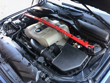 Rozpórka BMW 5 E60 E61 PRO przednia górna White
