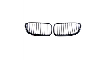 Grill BMW 3 E92 E93 Facelift pojedyncze żeberka Matt Black