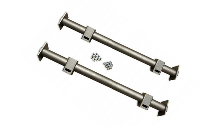 Universal weld in seat subframe