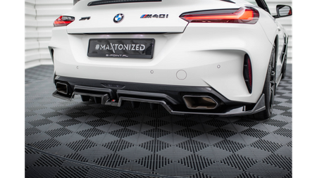 Splitter BMW Z4 G29 Facelift M-Pack Tył Środkowy z Dyfuzorem