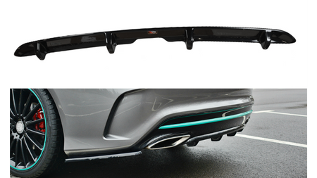 Diffuser Mercedes-Benz CLA C117 Rear Valance FACELIFT Gloss Black