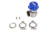 TurboWorks External WasteGate 50mm 0.5 Bar V-Band Blue