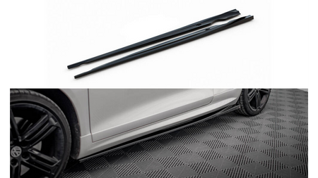 Diffuser Volkswagen Scirocco III R Side Skirts v.2