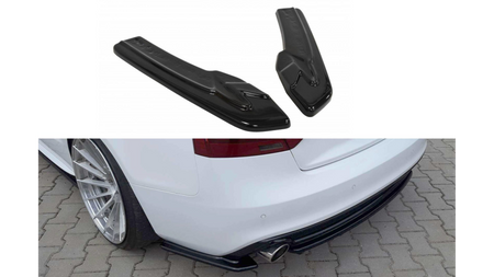 Splitter Audi A5 8T Facelift S-Line Rear Side Gloss Black