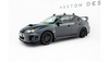 Side Skirts Subaru Impreza WRX STI Mk3 Facelift Street Pro Black + Gloss Flaps