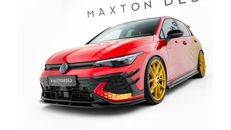 Splitter Volkswagen Golf GTI Clubsport Mk8 Facelift Przód v.1