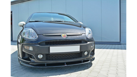 Splitter Fiat Punto Evo Abarth przód Gloss Black