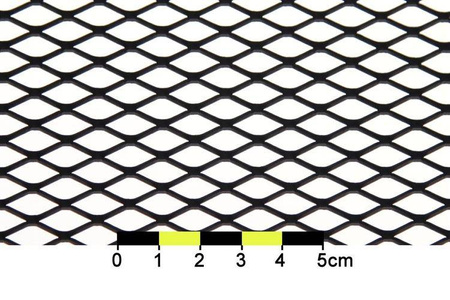 Siatka ALU Diamond Silver 120x40cm 12x7mm