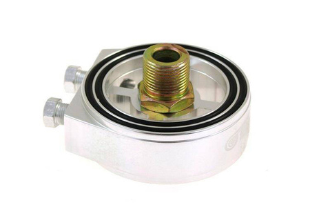 Oil filter adapter Turboworks Silver