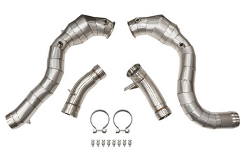 Downpipe Mercedes Benz GLC63 M177 18+ CAT 200 + Heat Shield