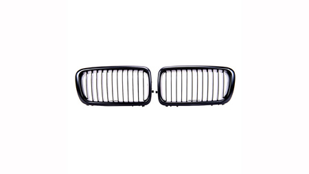 Grill BMW 7 E38 pojedyncze żeberka Matt Black