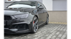 Diffuser Audi RS3 8V Facelift Sportback Side Skirts Gloss Black