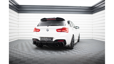 Splitter BMW 1 F20 M-Pack Tył Boczna + Flaps Facelift v.5